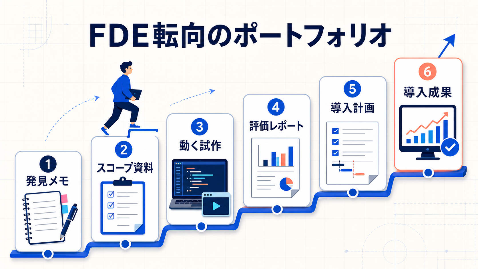 FDE転向に向けて発見メモから導入成果まで積み上げるポートフォリオ